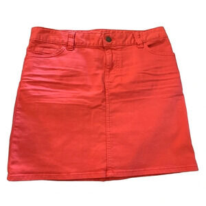 Tommy Hilfiger women's size 4 coral mini skirt